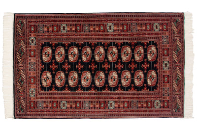 3x5 Vintage Fine Bokhara Rug by Old New House® - main product image for Resin Society