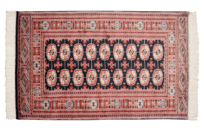 3x5 Vintage Fine Bokhara Rug by Old New House® - product image 2 for Resin Society
