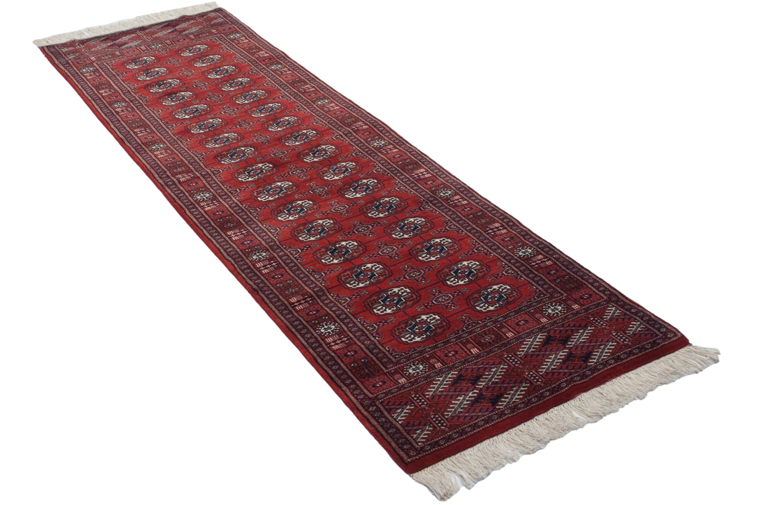 2.5x8 Vintage Fine Bokhara Rug Runner by Old New House® - main product image for Resin Society