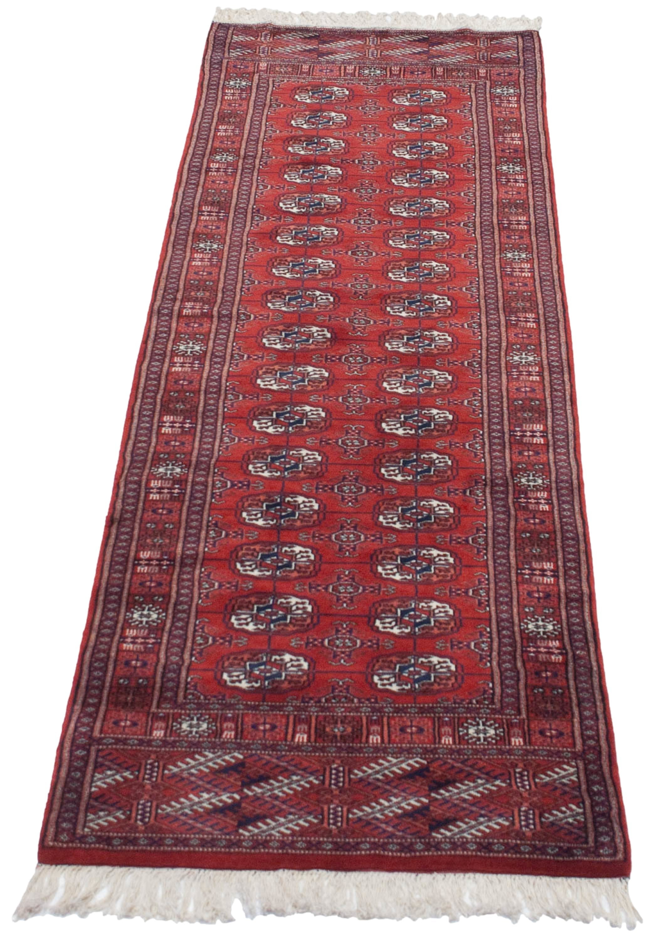 2.5x8 Vintage Fine Bokhara Rug Runner by Old New House® - product image 5 for Resin Society