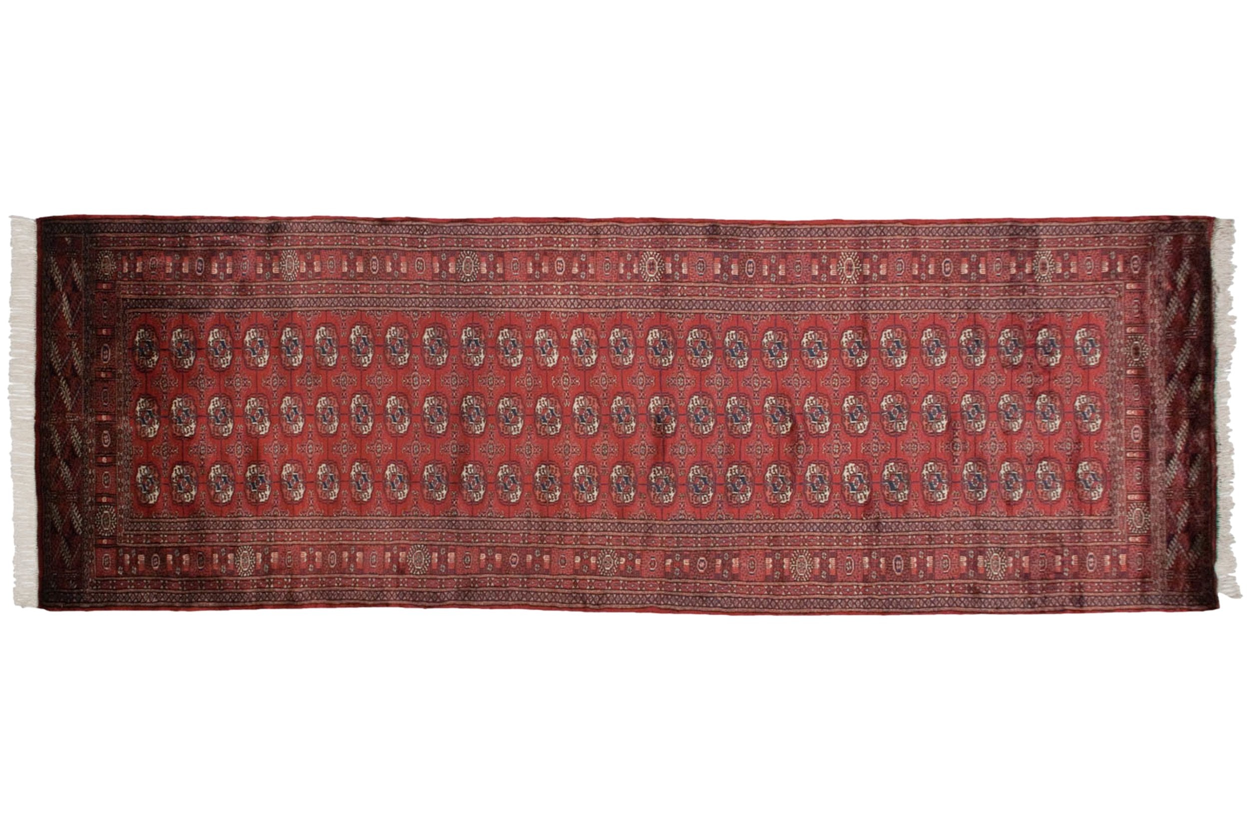 4x12 Vintage Fine Bokhara Rug Runner by Old New House® - product image 2 for Resin Society