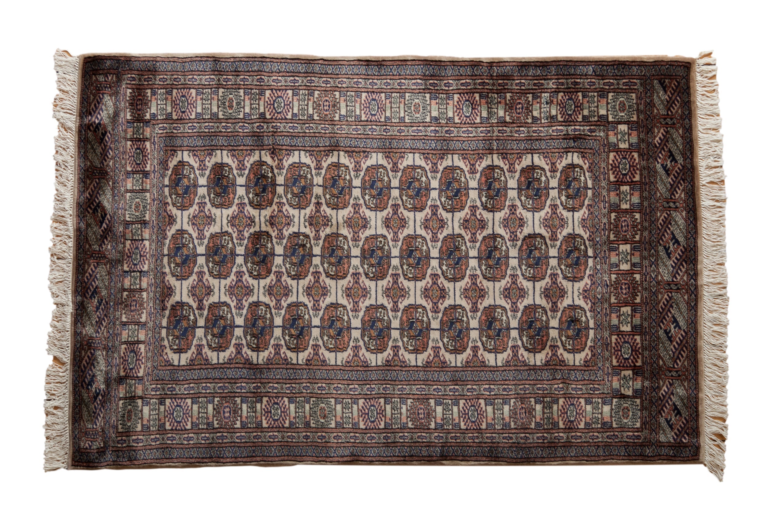 4x6.5 Vintage Fine Bokhara Rug by Old New House® - main product image for Resin Society