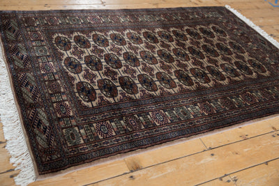 4x6.5 Vintage Fine Bokhara Rug by Old New House® - product image 4 for Resin Society