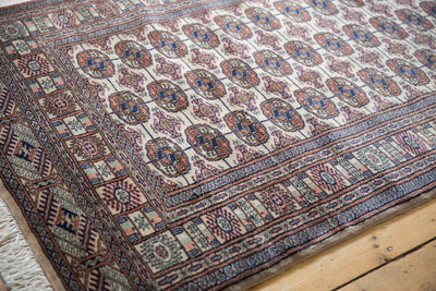 4x6.5 Vintage Fine Bokhara Rug by Old New House® - product image 7 for Resin Society