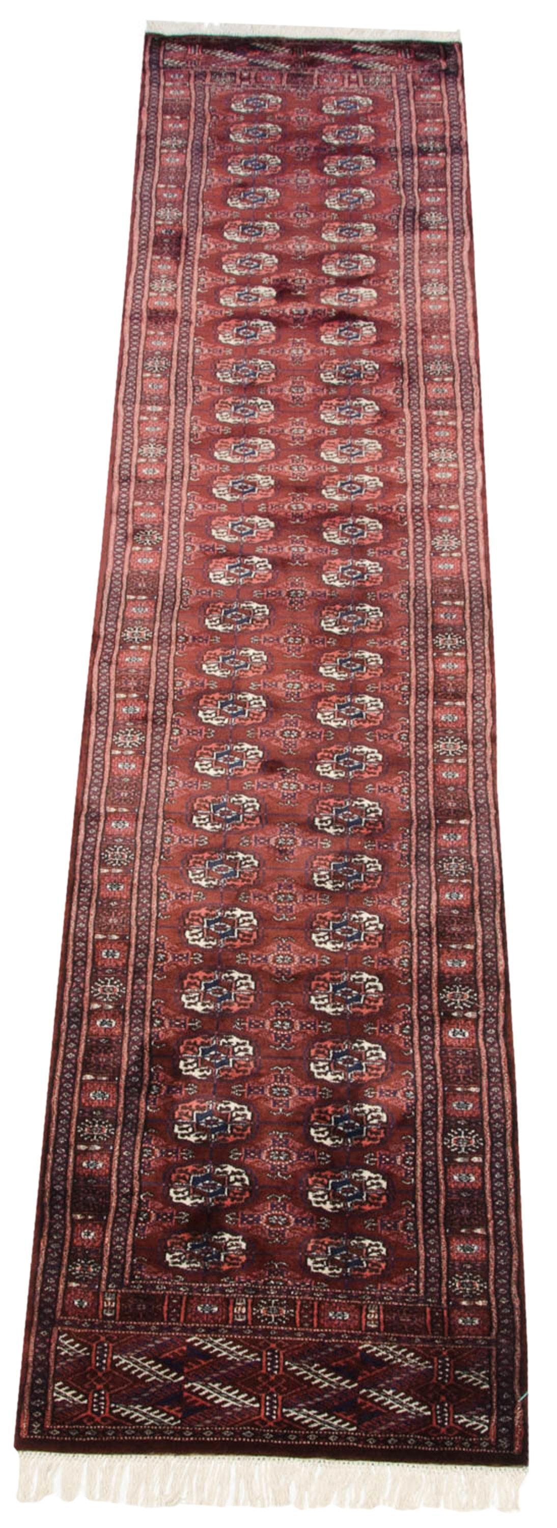 2.5x12 Vintage Fine Bokhara Rug Runner by Old New House® - product image 3 for Resin Society