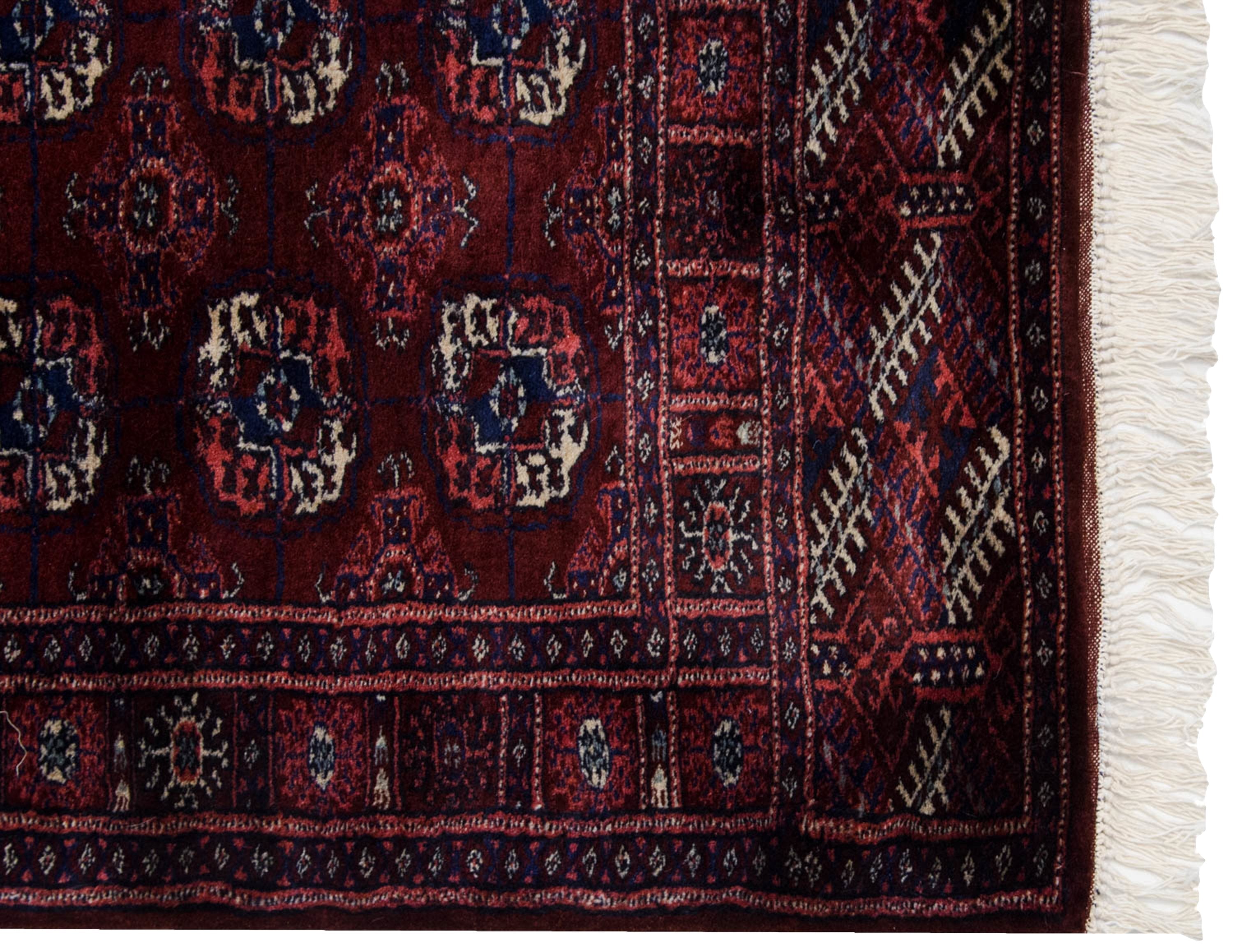 2.5x12 Vintage Fine Bokhara Rug Runner by Old New House® - product image 4 for Resin Society