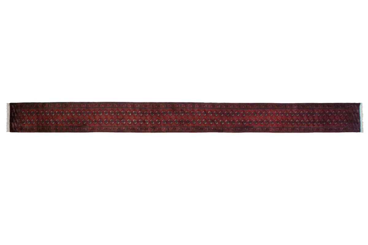 2.5x24 Vintage Fine Bokhara Rug Runner by Old New House® - main product image for Resin Society