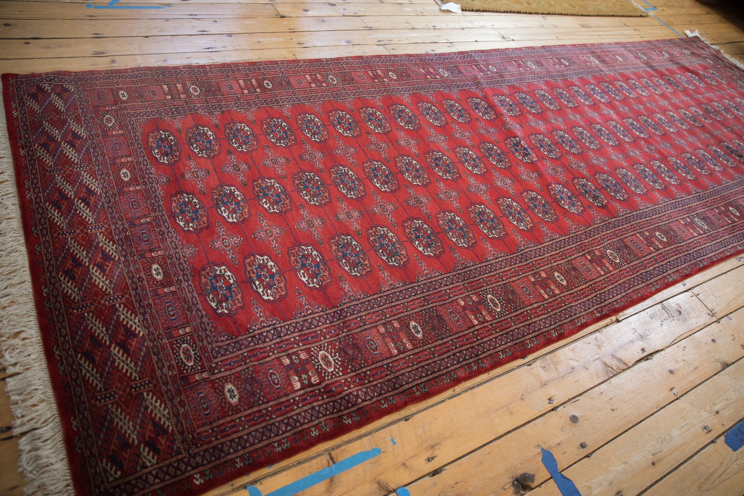 5x14 Vintage Fine Bokhara Rug Runner by Old New House® - product image 9 for Resin Society