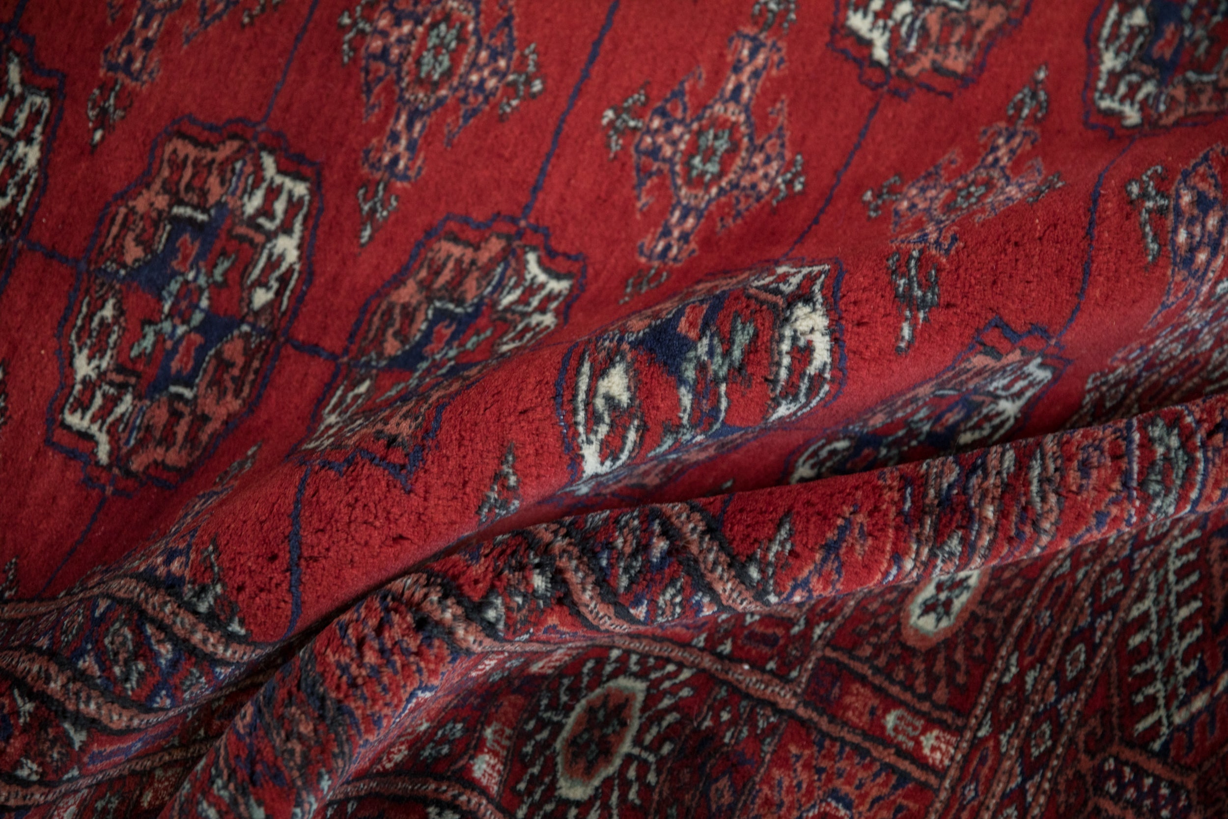 5x14 Vintage Fine Bokhara Rug Runner by Old New House® - product image 11 for Resin Society