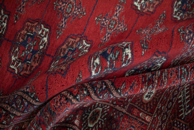 5x14 Vintage Fine Bokhara Rug Runner by Old New House® - product image 11 for Resin Society