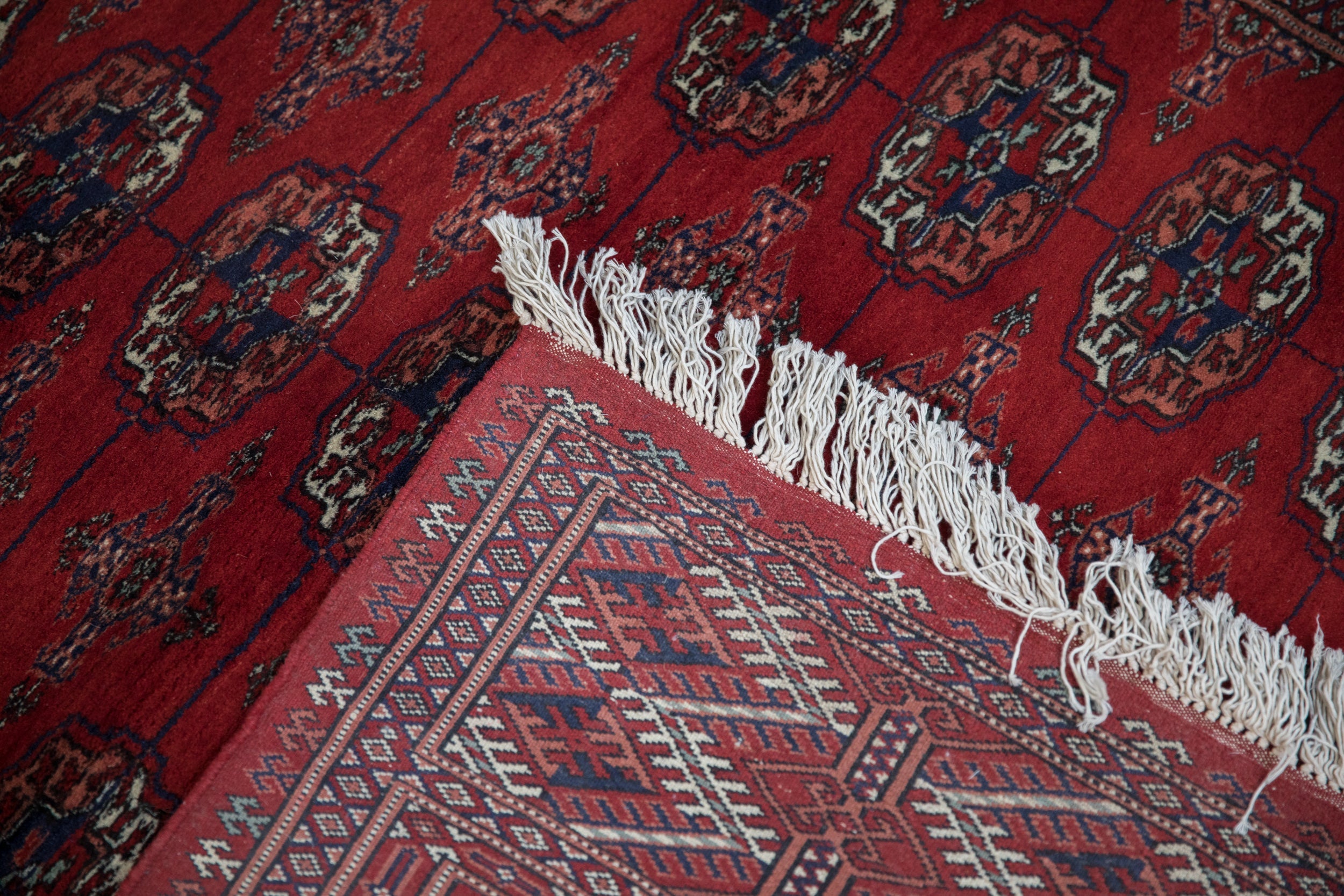 5x14 Vintage Fine Bokhara Rug Runner by Old New House® - product image 12 for Resin Society
