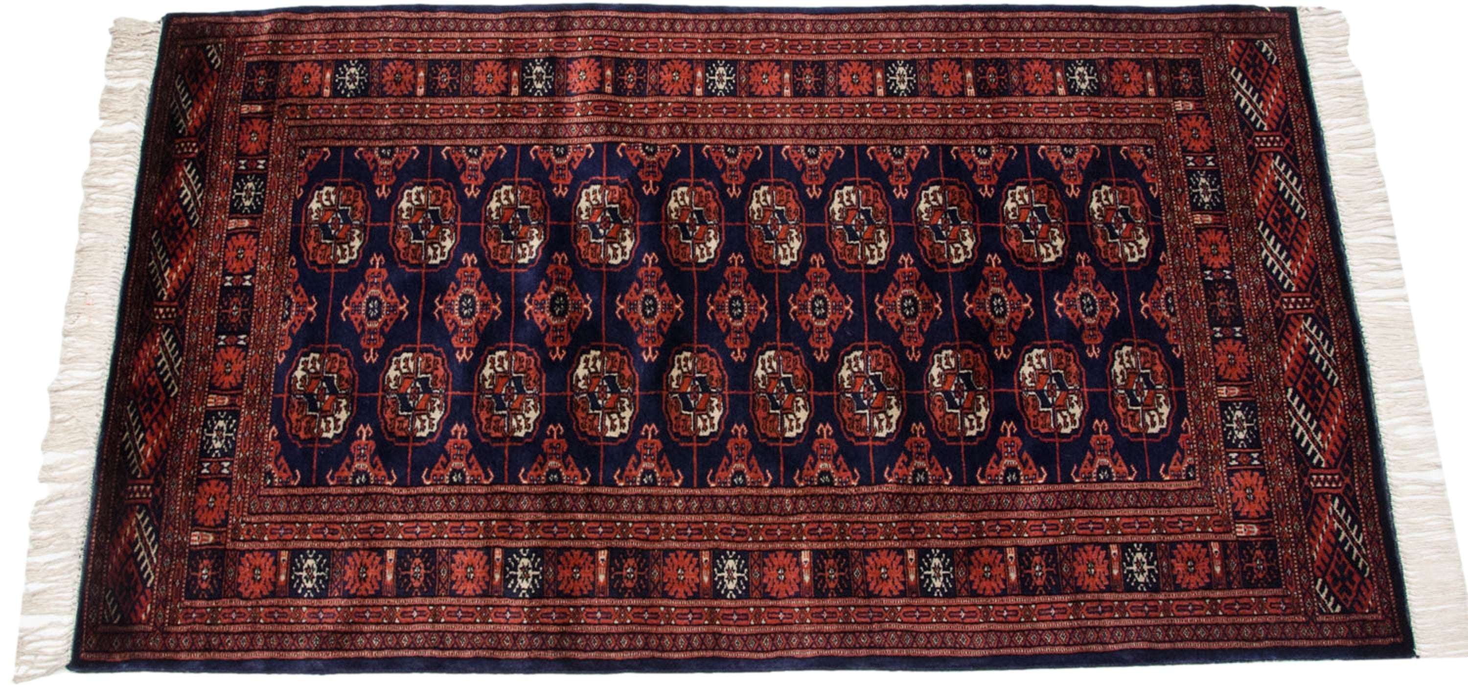 3x5.5 Vintage Fine Bokhara Rug by Old New House® - product image 3 for Resin Society