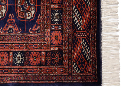 3x5.5 Vintage Fine Bokhara Rug by Old New House® - product image 5 for Resin Society