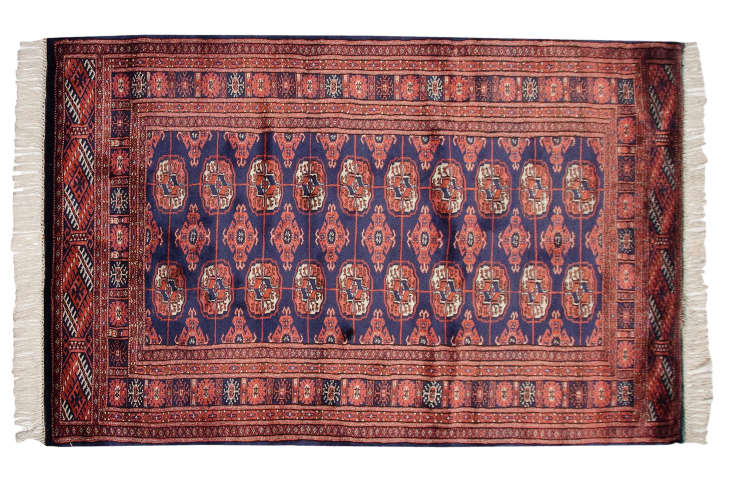 3x5.5 Vintage Fine Bokhara Rug by Old New House® - product image 2 for Resin Society