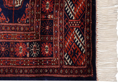 3x5.5 Vintage Fine Bokhara Rug by Old New House® - product image 5 for Resin Society