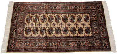 3x5.5 Vintage Fine Bokhara Rug by Old New House® - product image 3 for Resin Society