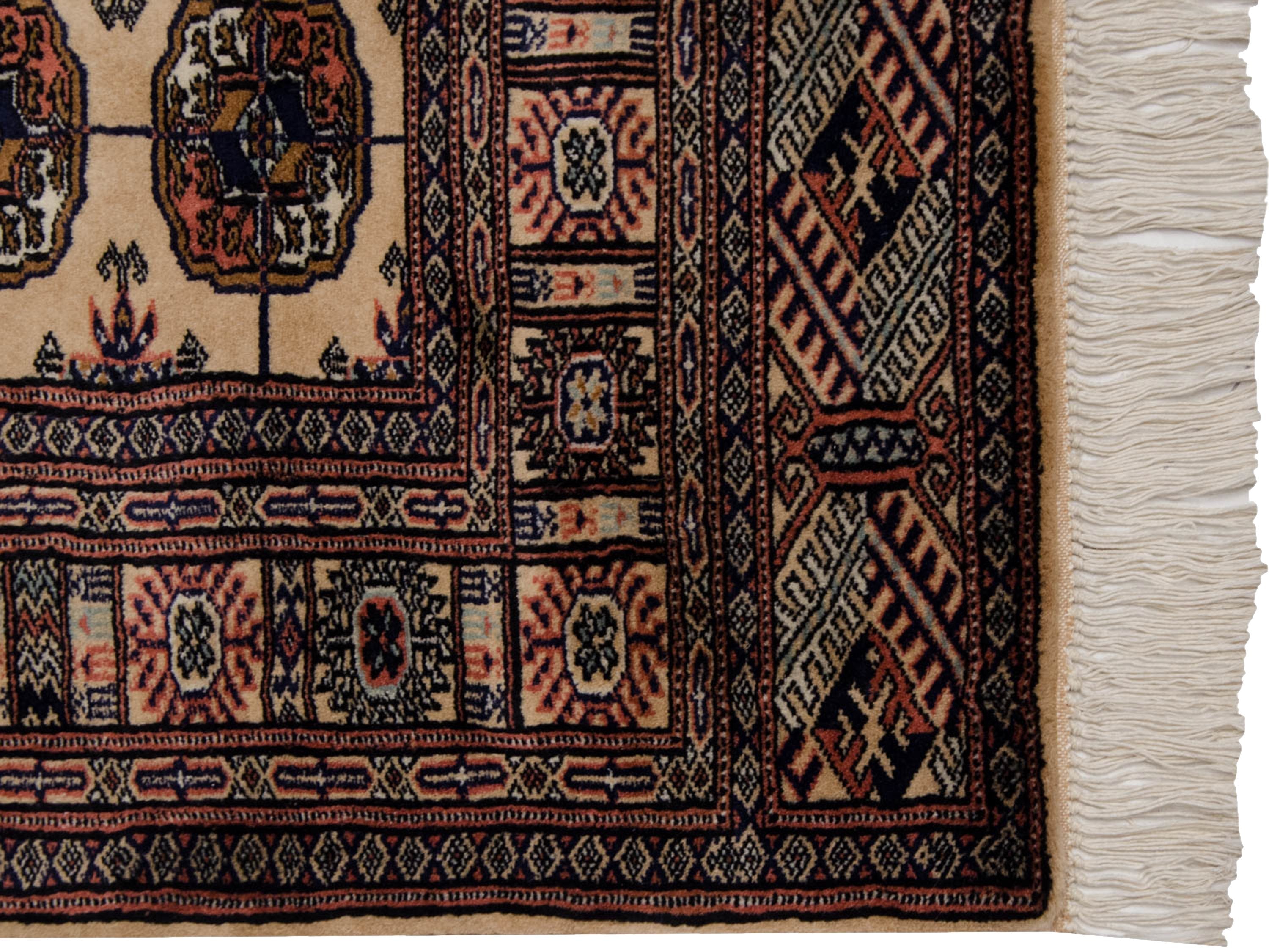 3x5.5 Vintage Fine Bokhara Rug by Old New House® - product image 5 for Resin Society
