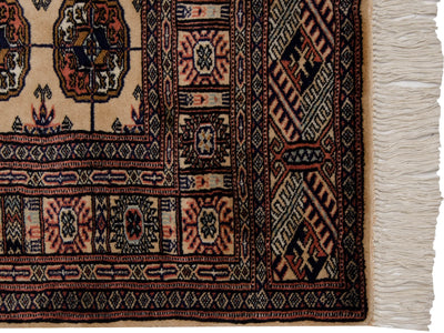 3x5.5 Vintage Fine Bokhara Rug by Old New House® - product image 5 for Resin Society
