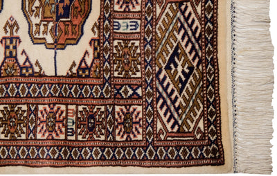 2x4.5 Vintage Fine Bokhara Rug Runner by Old New House® - product image 5 for Resin Society