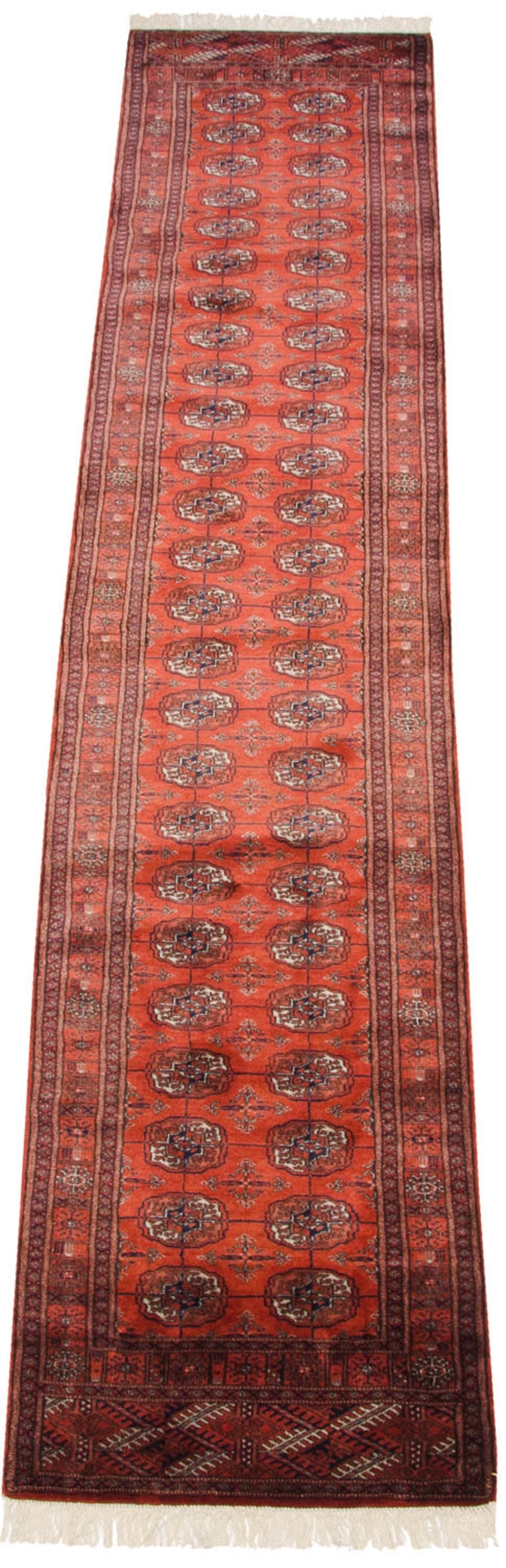 2.5x12.5 Vintage Fine Bokhara Rug Runner by Old New House® - product image 3 for Resin Society