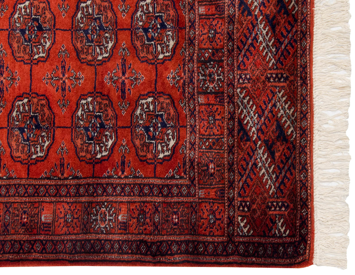 2.5x12.5 Vintage Fine Bokhara Rug Runner by Old New House® - product image 5 for Resin Society