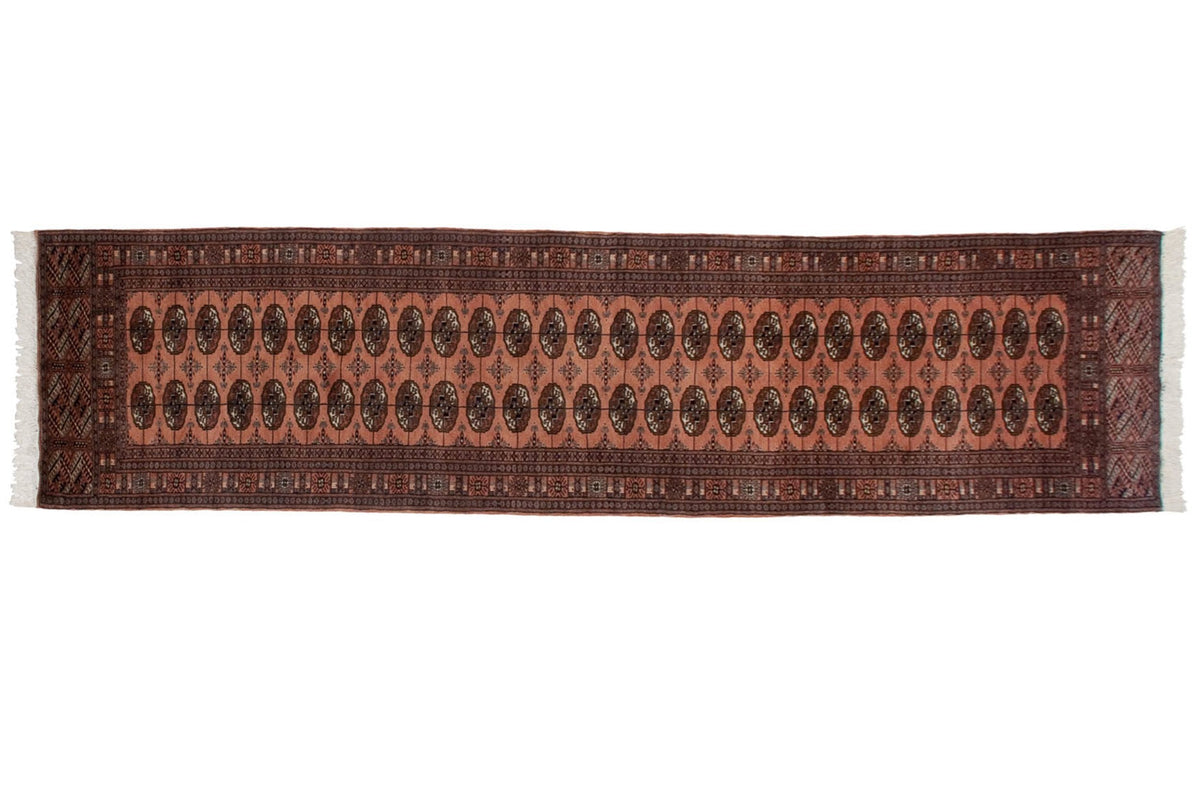 3x11.5 Vintage Fine Bokhara Rug Runner by Old New House® - main product image for Resin Society