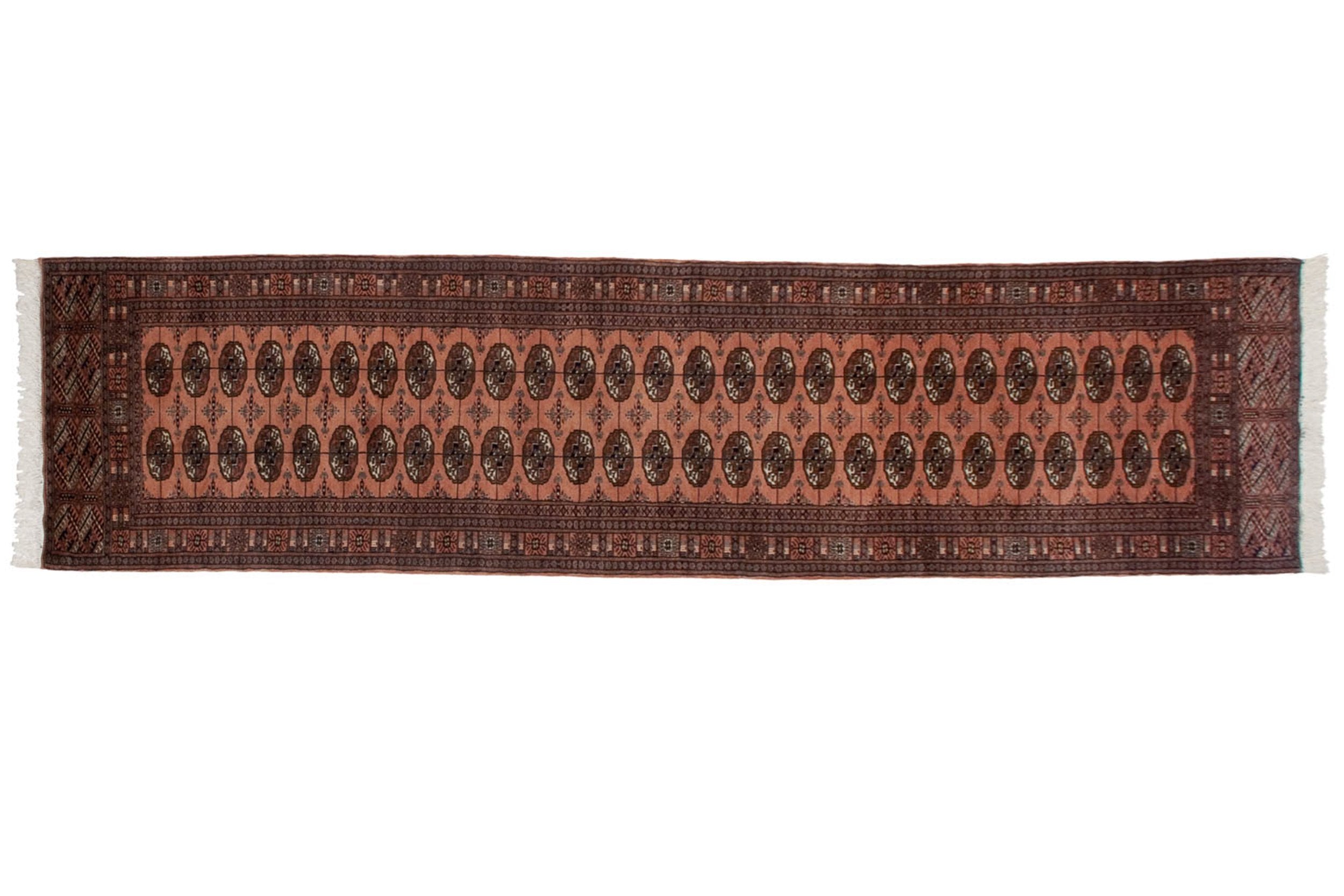 3x11.5 Vintage Fine Bokhara Rug Runner by Old New House® - main product image for Resin Society