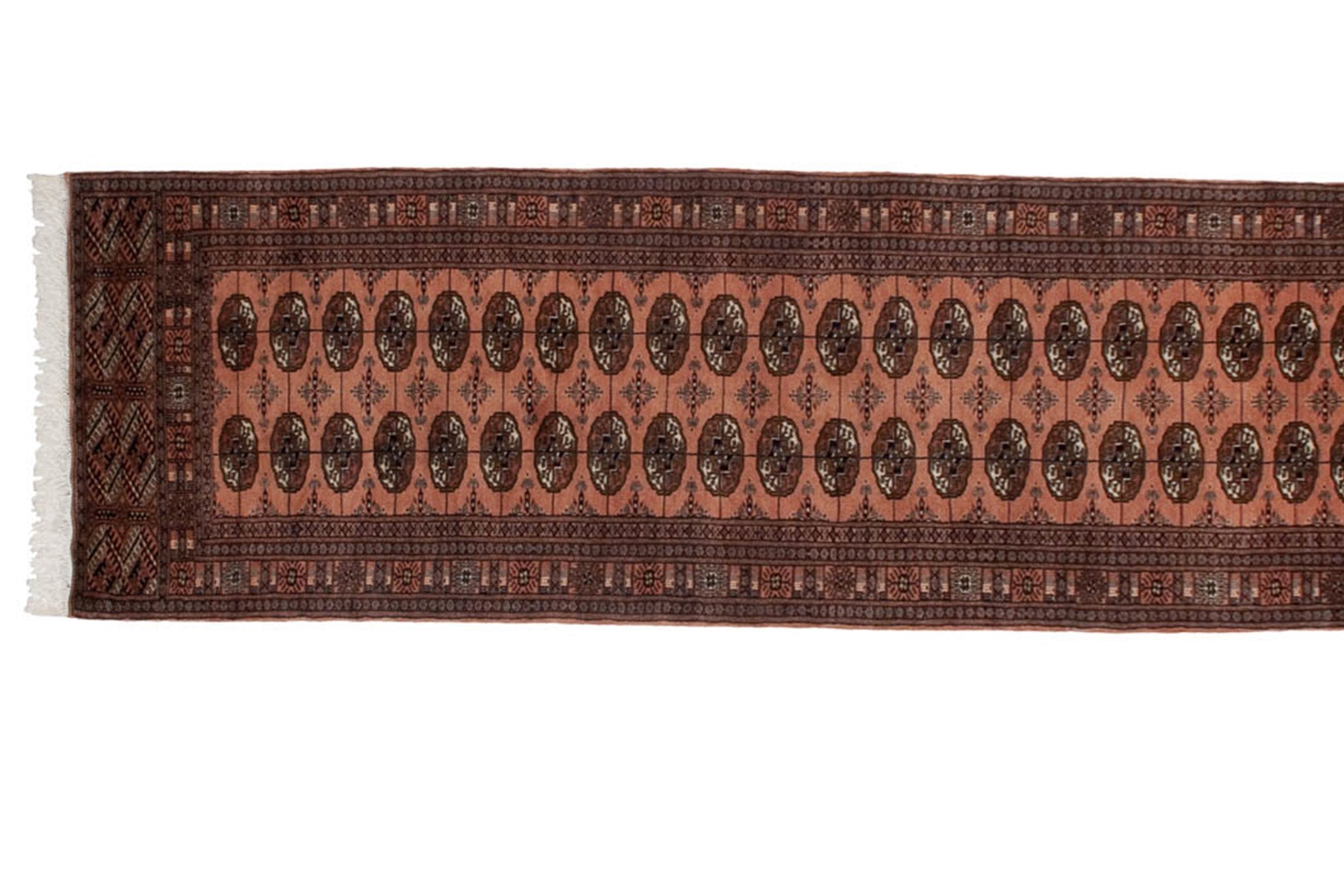 3x11.5 Vintage Fine Bokhara Rug Runner by Old New House® - product image 2 for Resin Society