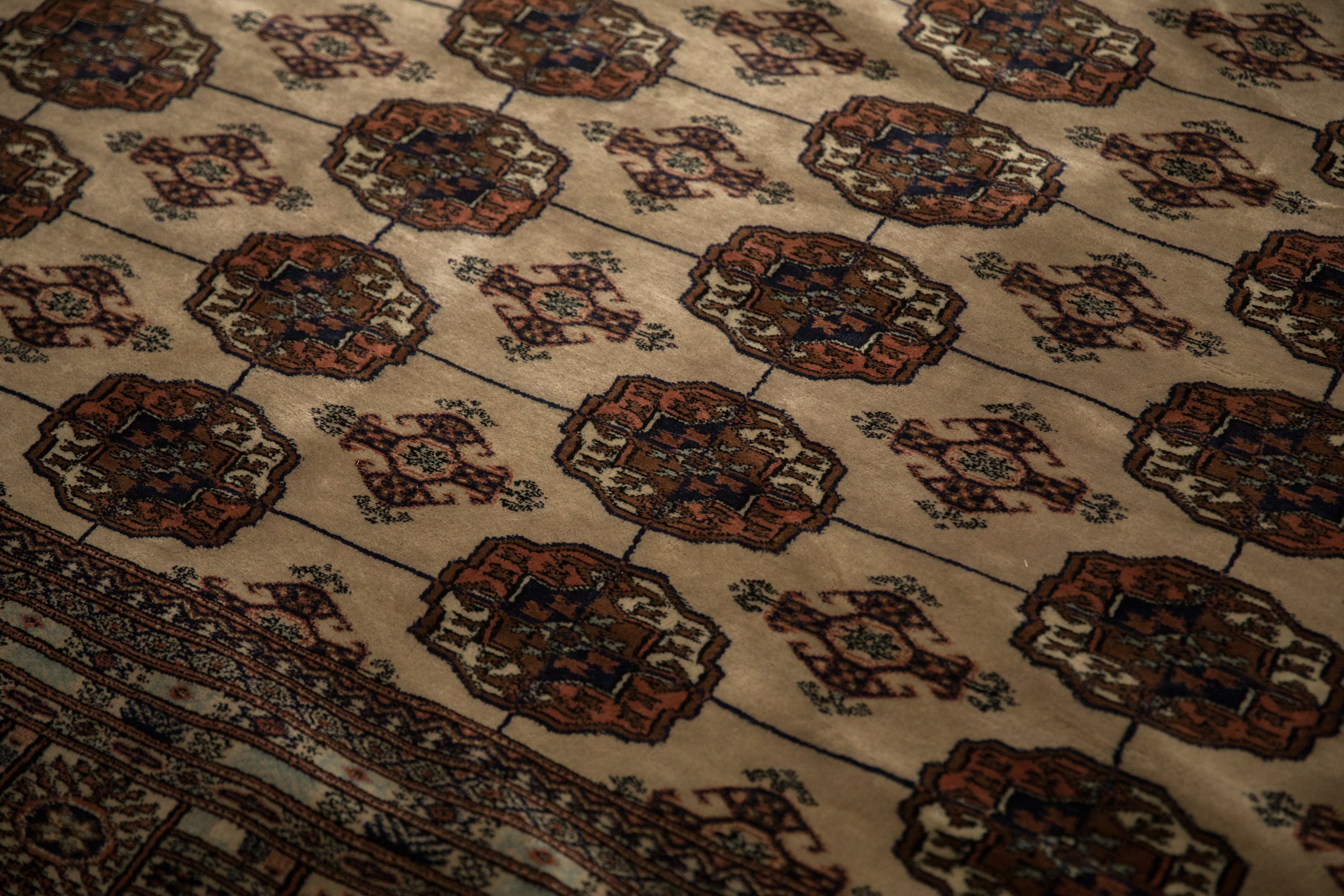 9x12 Vintage Fine Bokhara Carpet by Old New House® - product image 9 for Resin Society