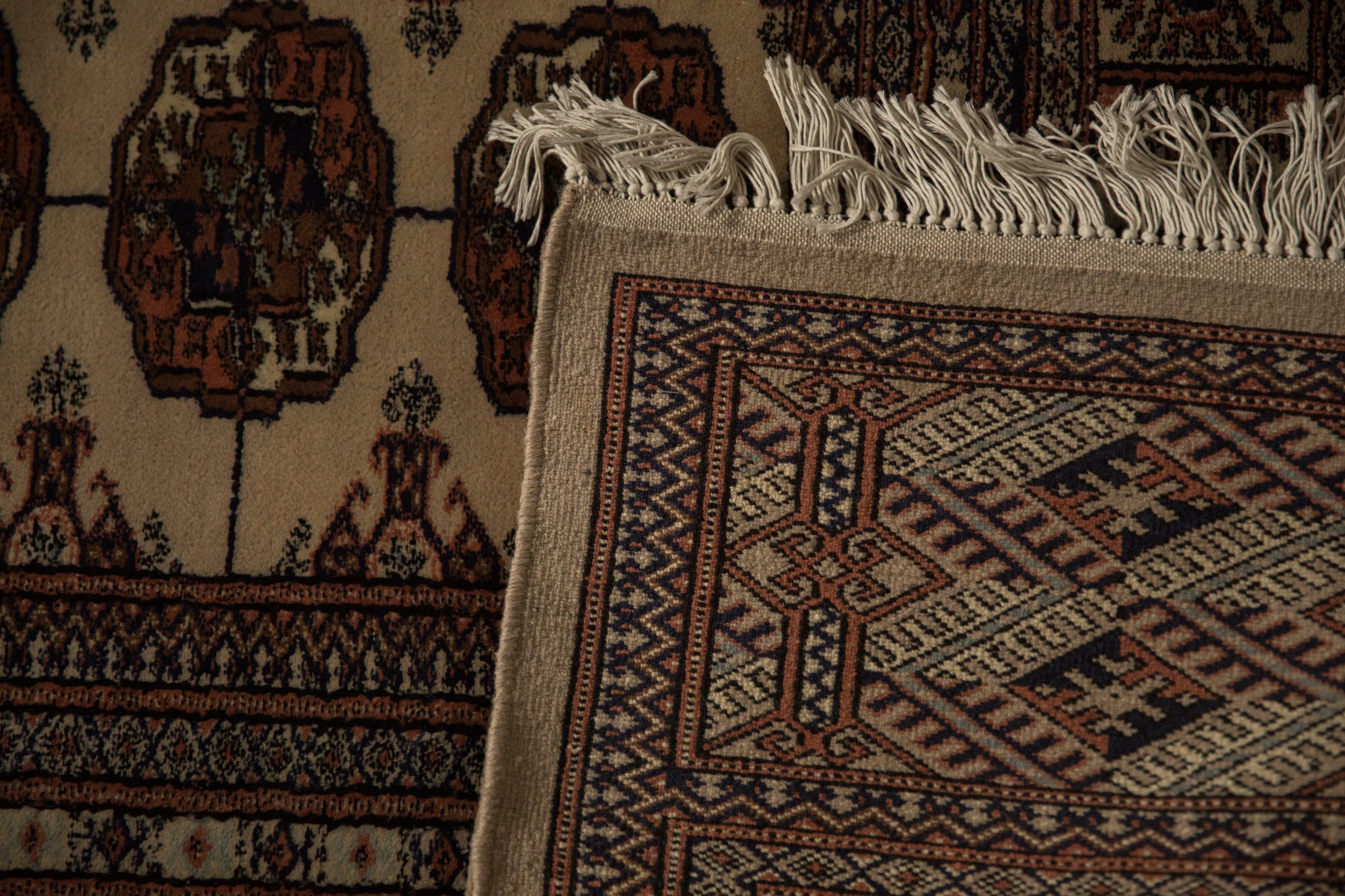 9x12 Vintage Fine Bokhara Carpet by Old New House® - product image 10 for Resin Society