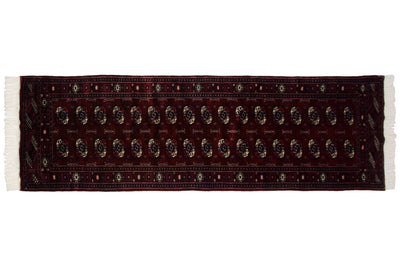 2.5x8 Vintage Fine Bokhara Rug Runner by Old New House® - product image 2 for Resin Society