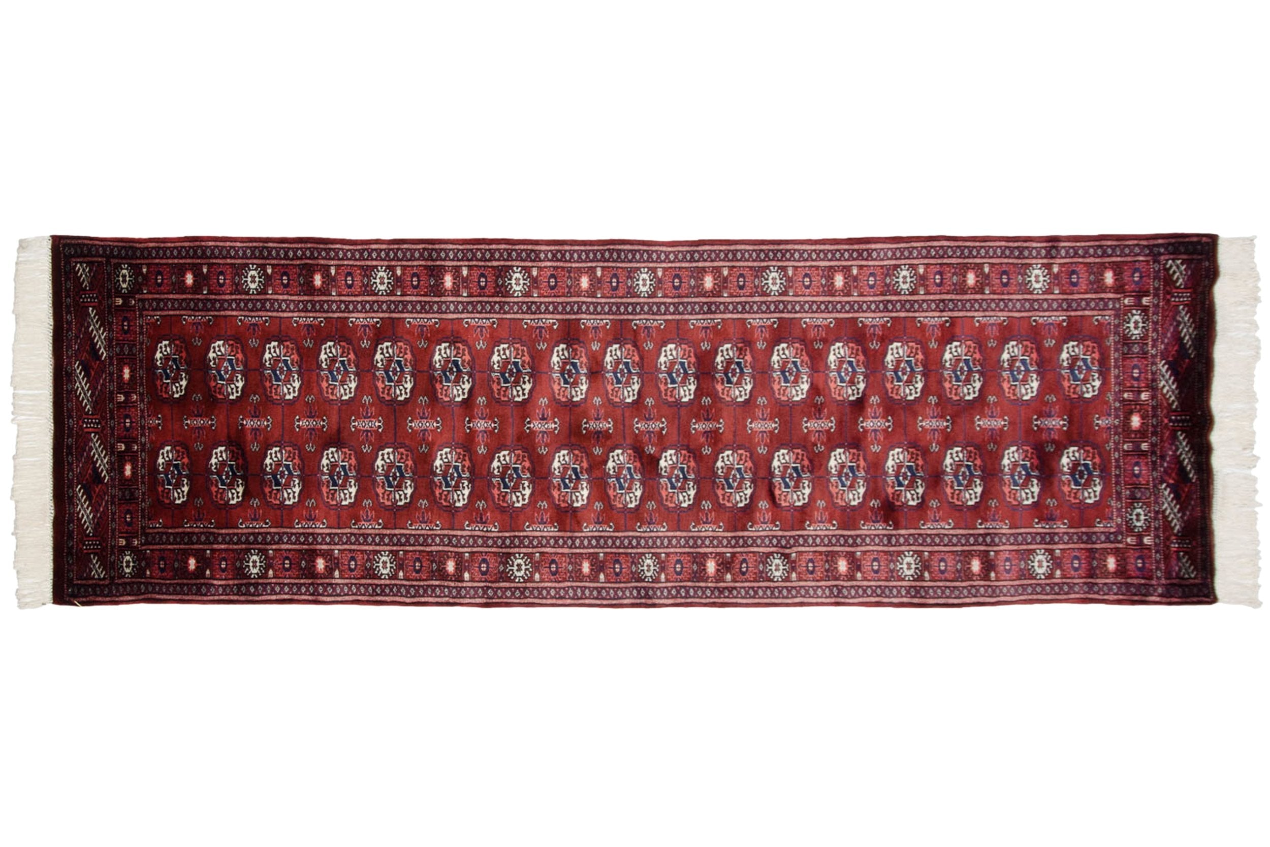 2.5x8 Vintage Fine Bokhara Rug Runner by Old New House® - main product image for Resin Society