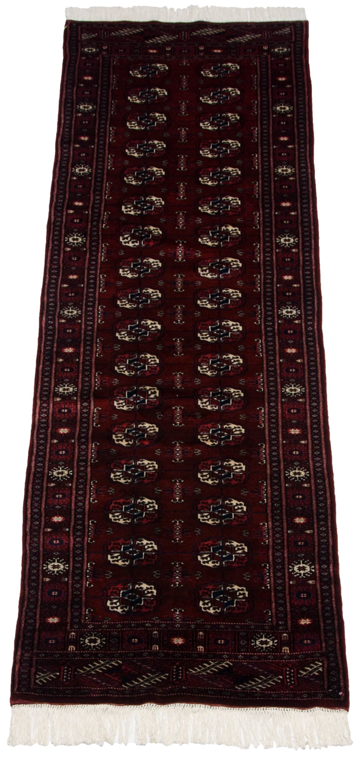 2.5x8 Vintage Fine Bokhara Rug Runner by Old New House® - product image 7 for Resin Society
