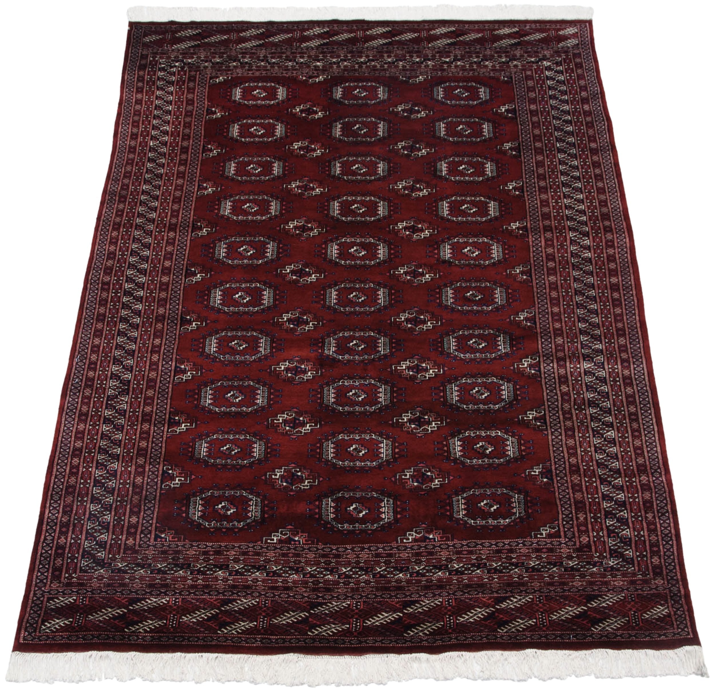 6x9 Vintage Fine Bokhara Carpet by Old New House® - product image 3 for Resin Society