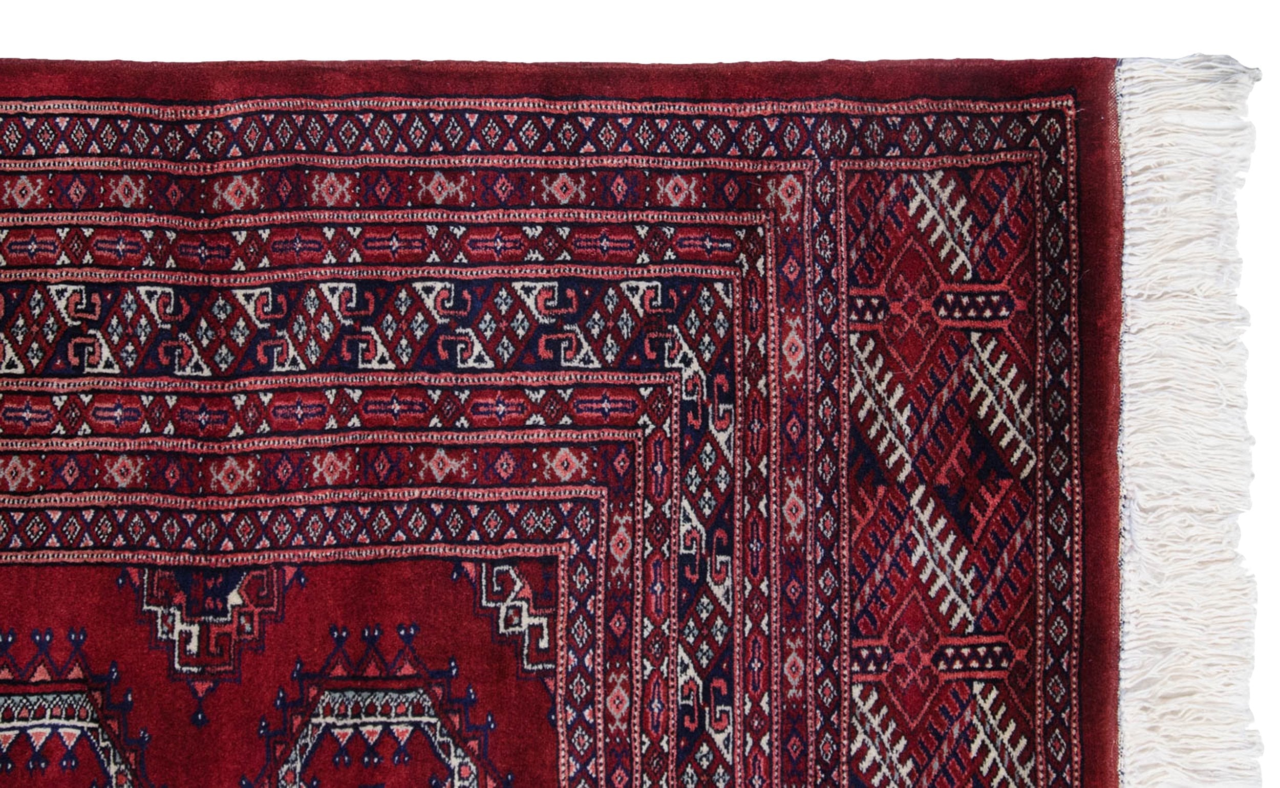 6x9 Vintage Fine Bokhara Carpet by Old New House® - product image 6 for Resin Society