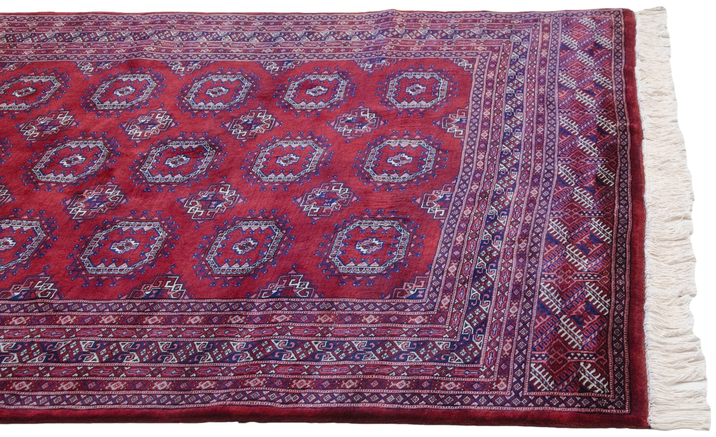 6x9 Vintage Fine Bokhara Carpet by Old New House® - product image 11 for Resin Society