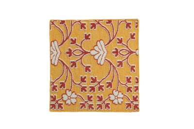 2x2 New Indian Samarkand Design Square Rug Mat