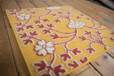 2x2 New Indian Samarkand Design Square Rug Mat