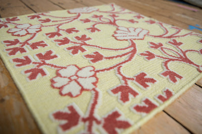 2x2 New Indian Samarkand Design Square Rug Mat