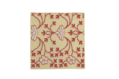 2x2 New Indian Samarkand Design Square Rug Mat