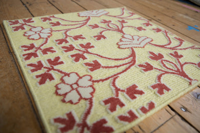 2x2 New Indian Samarkand Design Square Rug Mat