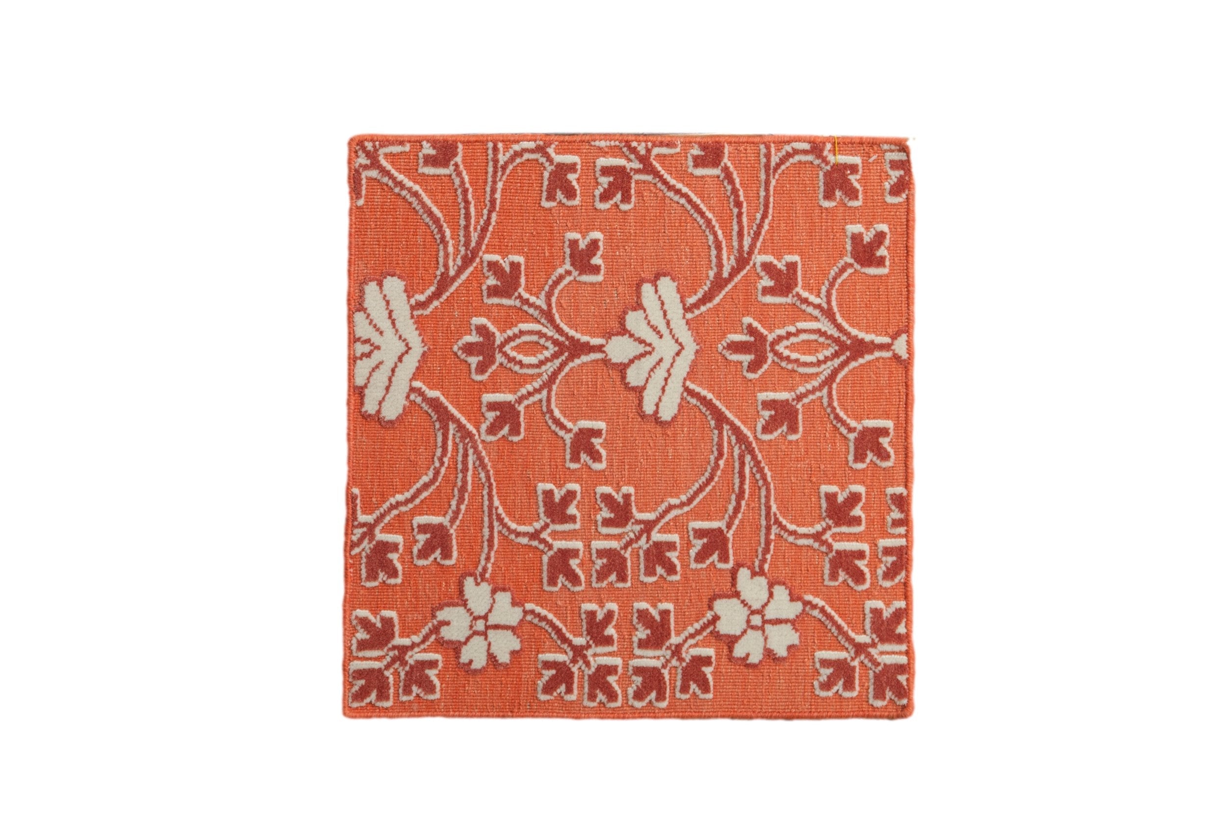 2x2 New Indian Samarkand Design Square Rug Mat