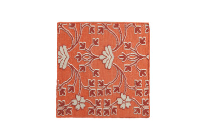 2x2 New Indian Samarkand Design Square Rug Mat