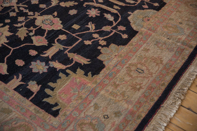 9x12 Vintage Tea Washed Indian Sultanabad Soumac Design Carpet by Old New House® - product image 5 for Resin Society