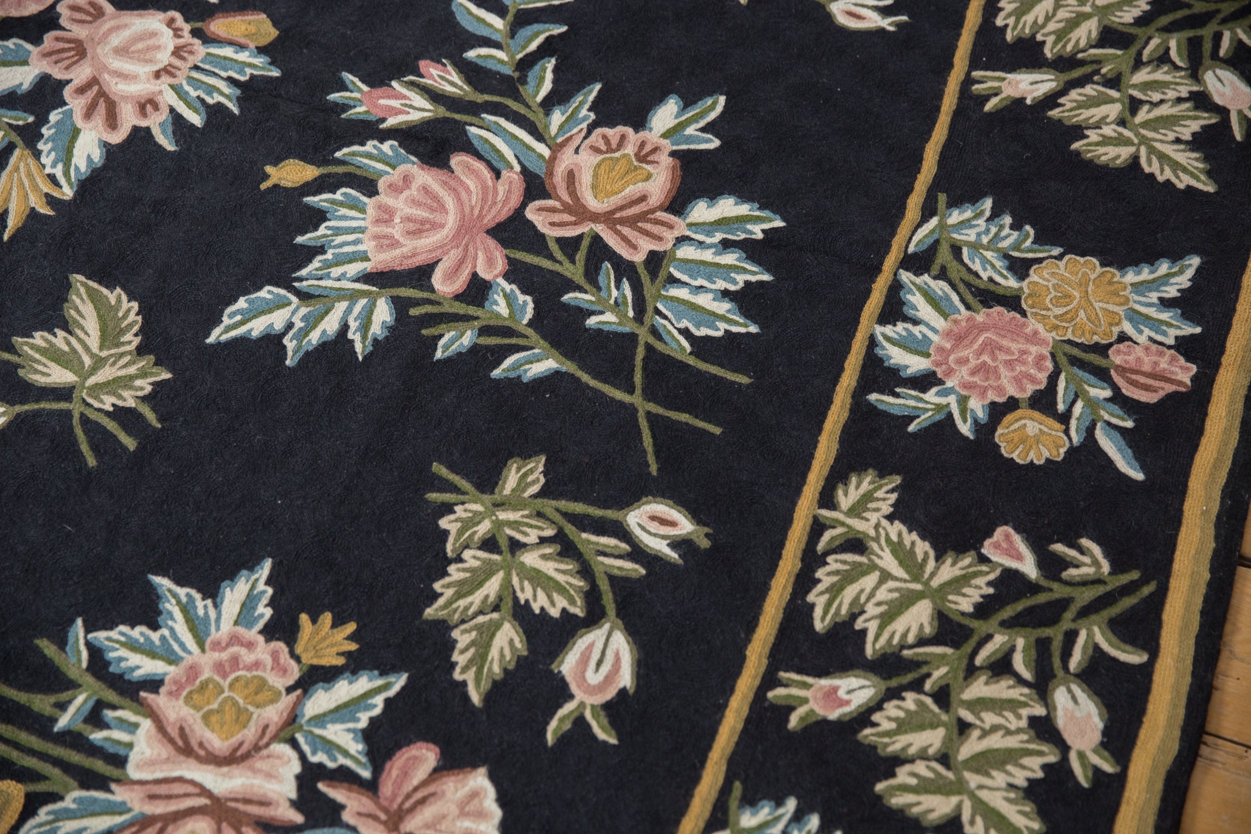 8x10.5 Vintage Chainstitch Carpet by Old New House® - product image 5 for Resin Society