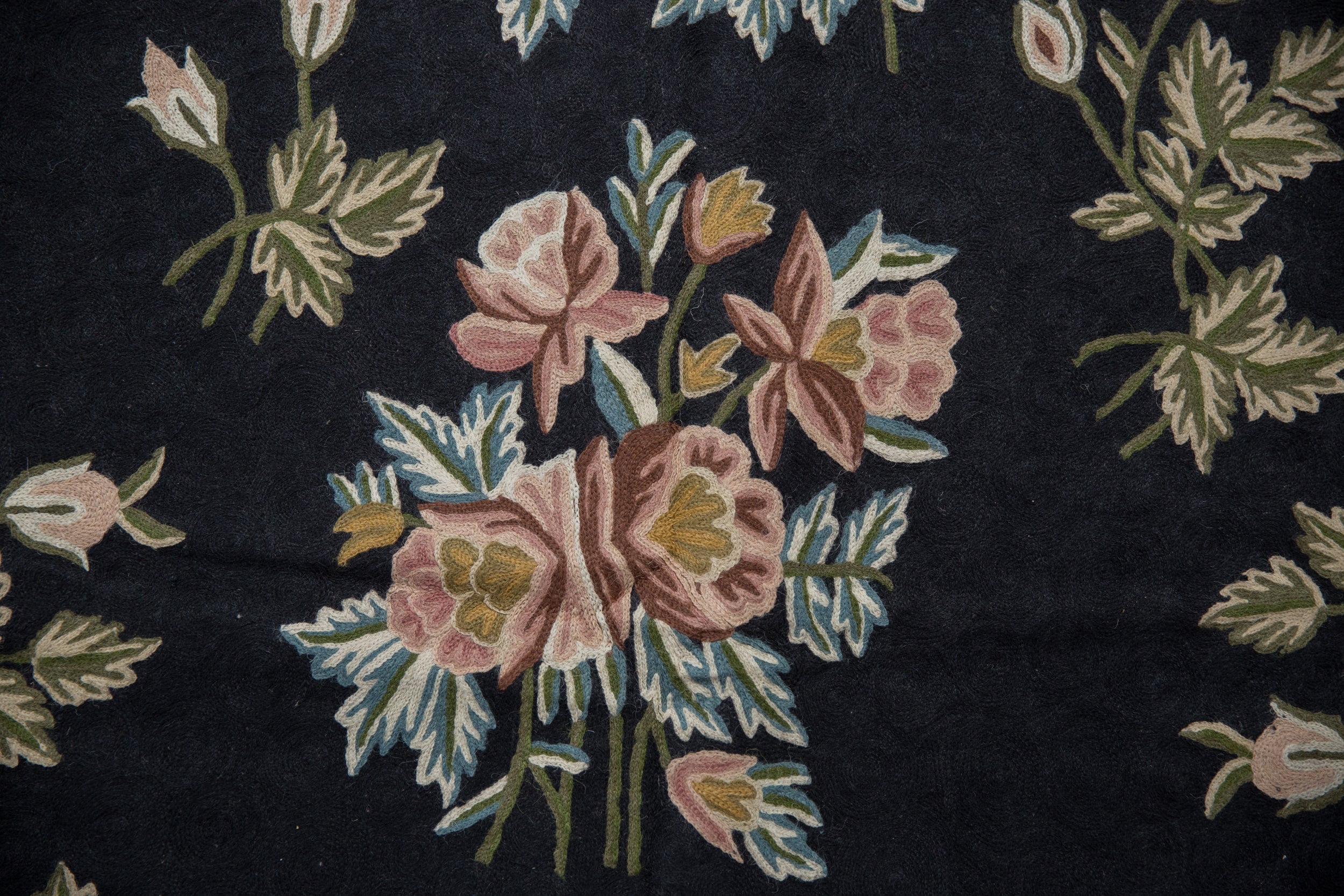 8x10.5 Vintage Chainstitch Carpet by Old New House® - product image 6 for Resin Society