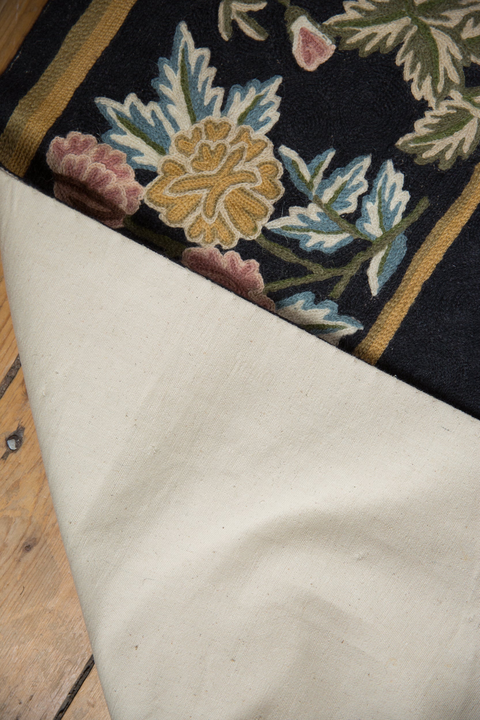 8x10.5 Vintage Chainstitch Carpet by Old New House® - product image 8 for Resin Society
