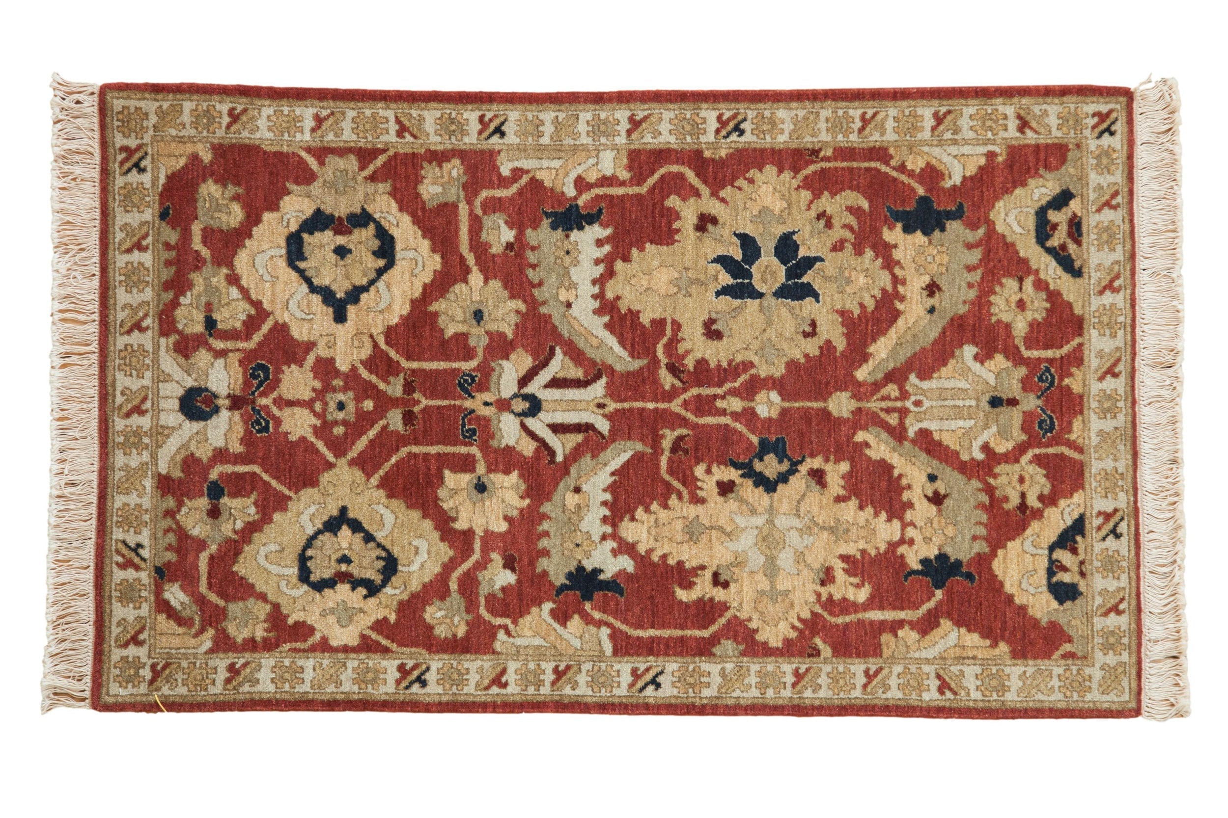 3x5 Vintage Armenian Sultanabad Design Rug by Old New House® - main product image for Resin Society
