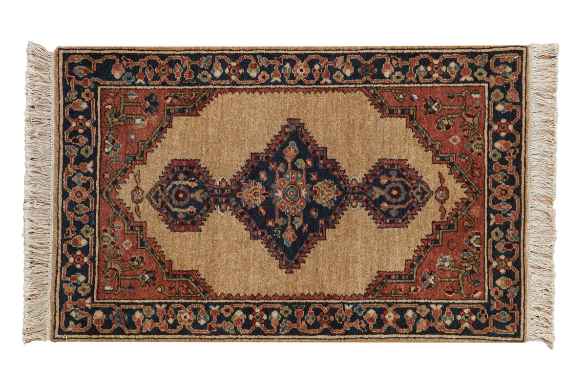 2.5x4 Vintage Armenian Serab Design Rug by Old New House® - main product image for Resin Society