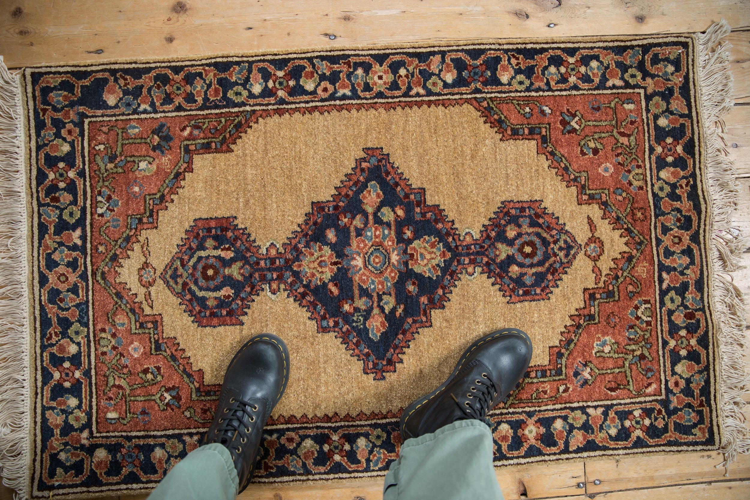 2.5x4 Vintage Armenian Serab Design Rug by Old New House® - product image 2 for Resin Society